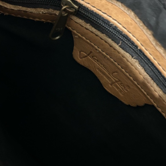 Jane Yoo Vintage Elegant Multicolor Leather Shoulder Bag - Picture 5 of 8